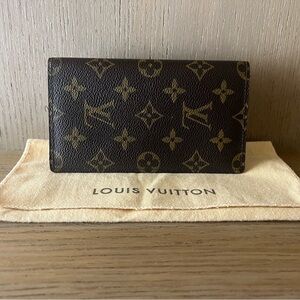 Louis Vuitton Checkbook Cover